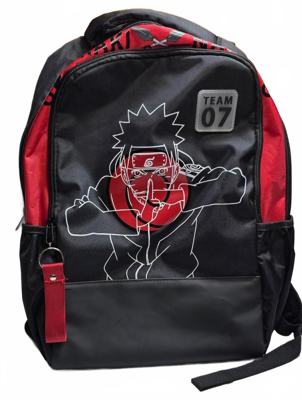 Anime Naruto Uzumaki Team 07 Unisex Backpack w/15" Laptop Sleeve